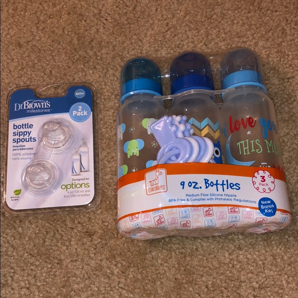 BABY - NEW Baby 🍼 Bottles and Sippy Spouts